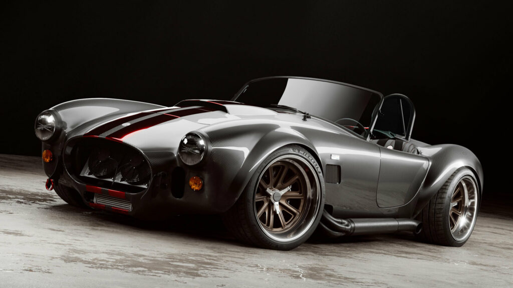  1,000 HP Shelby Cobra To Debut In Monterey With Carbon Fiber Body