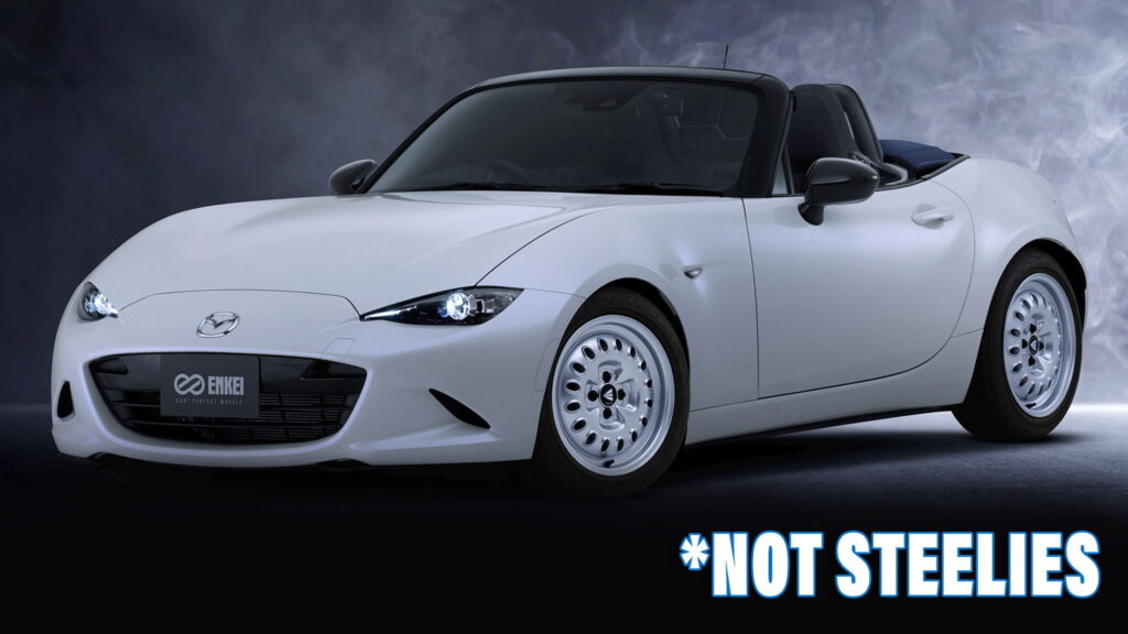  Enkei’s New Al’Vita Alloy Wheels Look Like ’90s Steelies