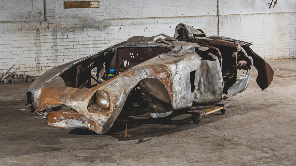  Someone Paid $1.875 Million For The Remains Of A 1954 Ferrari 500 Mondial