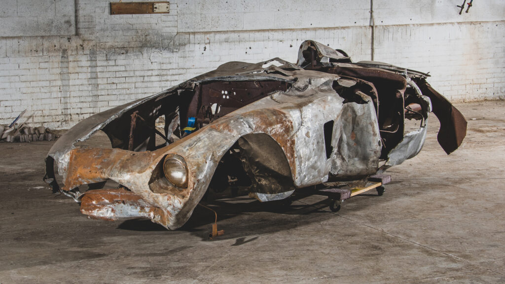  Someone Paid Nearly $2M For The Remains Of A 1954 Ferrari 500 Mondial