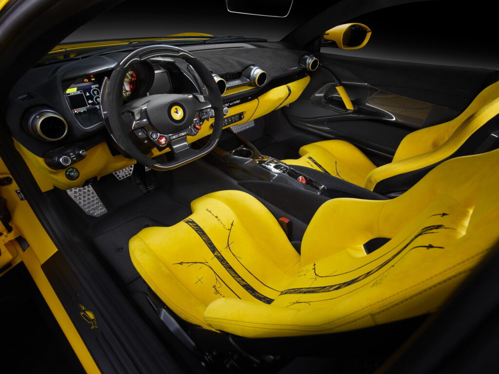 One-Off Ferrari 812 Competizione Looks Like It Escaped From Chief Designer's Sketchbook | Carscoops
