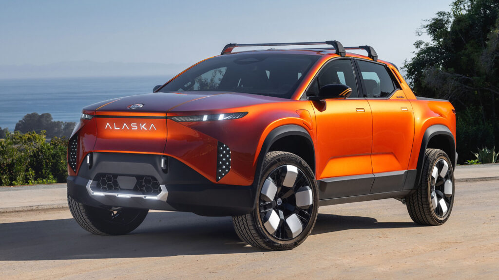  Fisker Alaska Electric Pickup Detailed, Coming In 2025 With A $45,400 Price