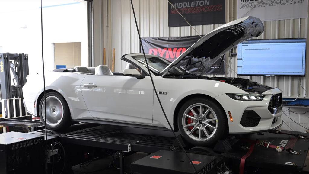  Dyno Runs Prove The 2024 Ford Mustang GT Makes Good Power And Has A Unique Sound