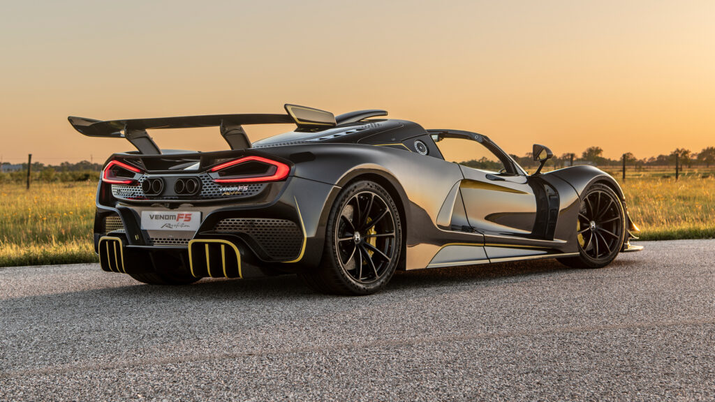  Hennessey Venom F5 Revolution Roadster Is A Bare Carbon Track Monster