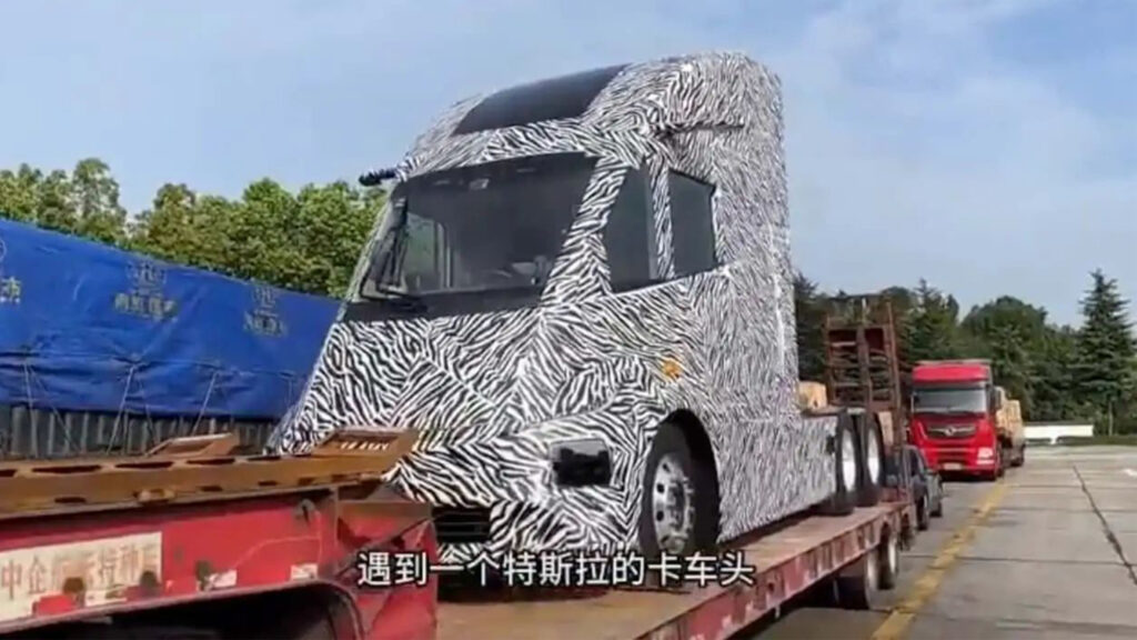  China’s JAC Looks To Have Created A Tesla Semi Clone