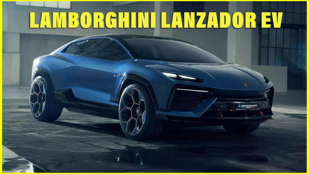  Lamborghini Lanzador Concept: Brand’s First-Ever EV Unveiled In Leaked Photos