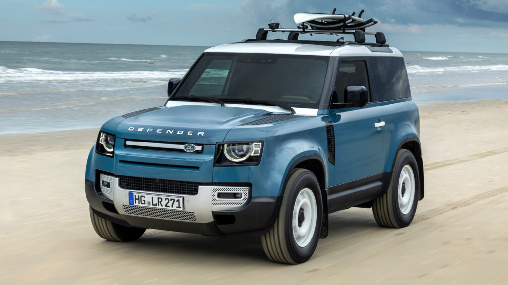  Land Rover Defender 90 Marine Blue Edition Capped At 25 Units In Germany