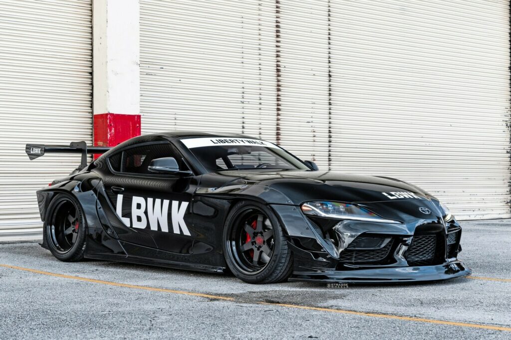 This Widebody Toyota Supra From Liberty Walk Is All About The Looks ...