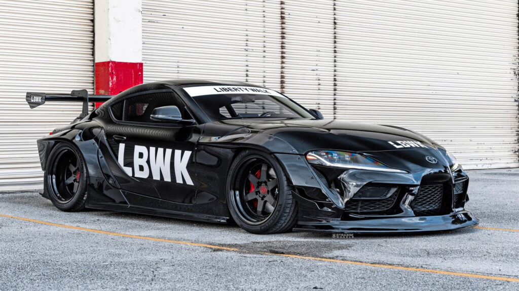  This Widebody Toyota Supra From Liberty Walk Is All About The Looks