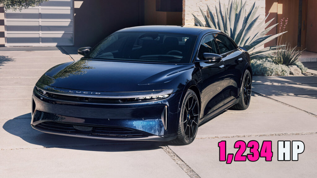  Lucid Air Sapphire Beats Model S Plaid On Every Metric But For More Than Twice The Money