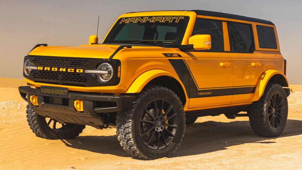  Manhart’s Ford Bronco BC 400 Has Raptor-Matching Specs But Is Limited To 10 Units