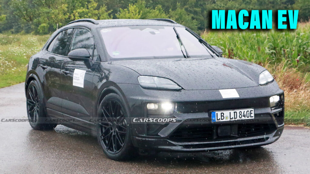  Porsche Macan EV Drops Almost All Disguise As Launch Looms