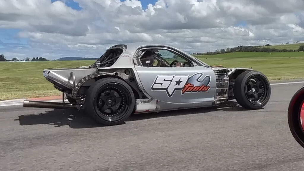  This Mazda RX-7 Has A Howling Six-Rotor Engine That Costs Over $70,000
