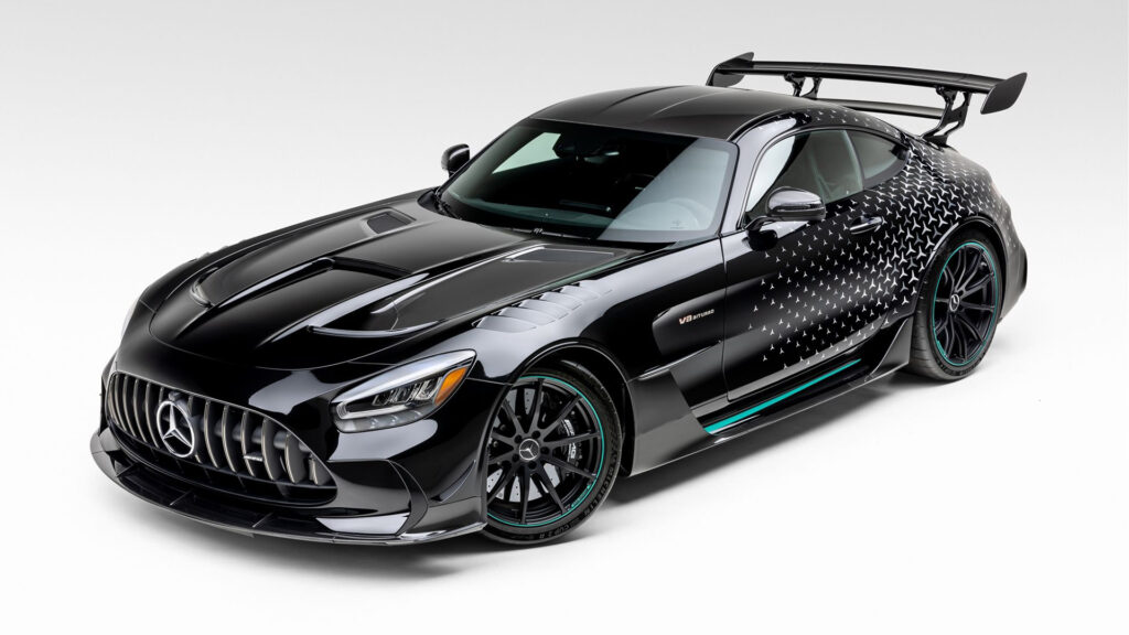 Mercedes Amg Gt Black Series P One Edition Is Perfect For The Track Enthusiast Carscoops 