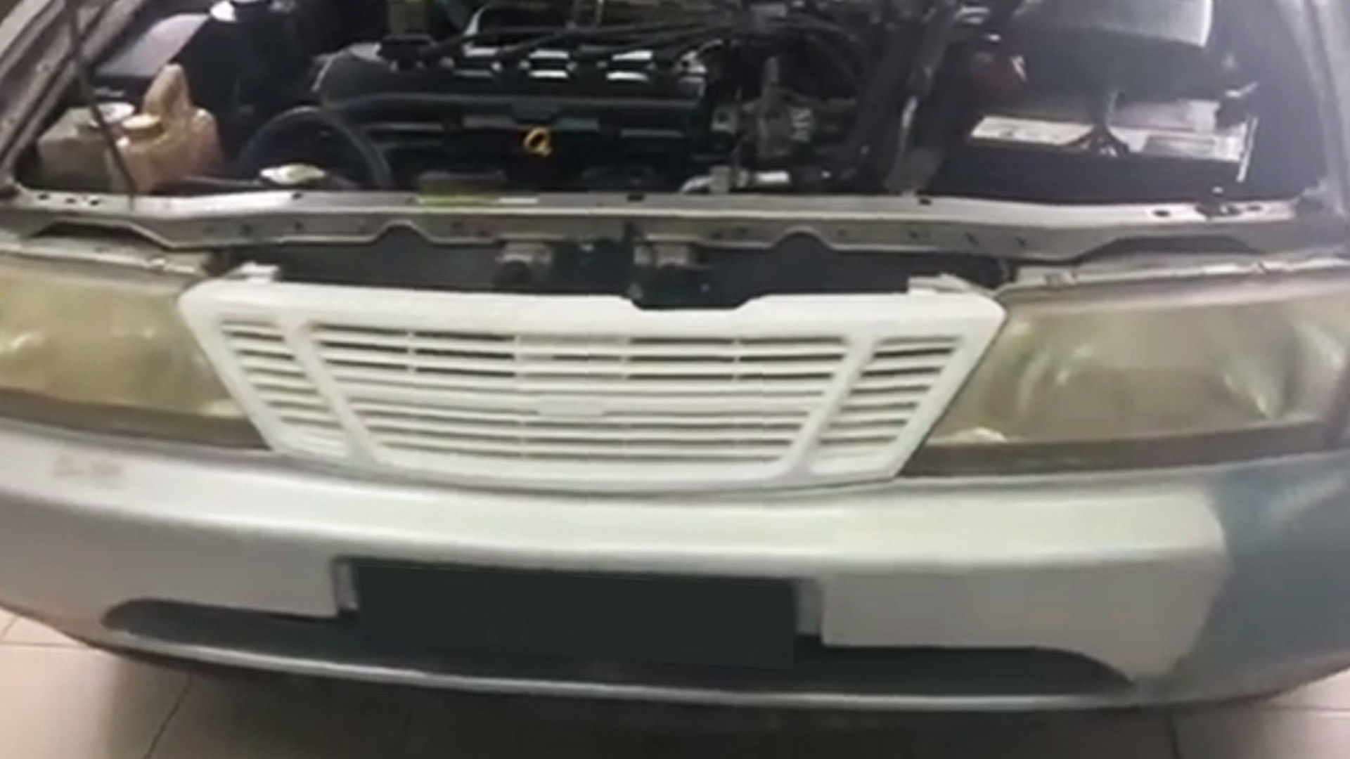 NISAAB - Nissan B14 With Saab Grille (3)