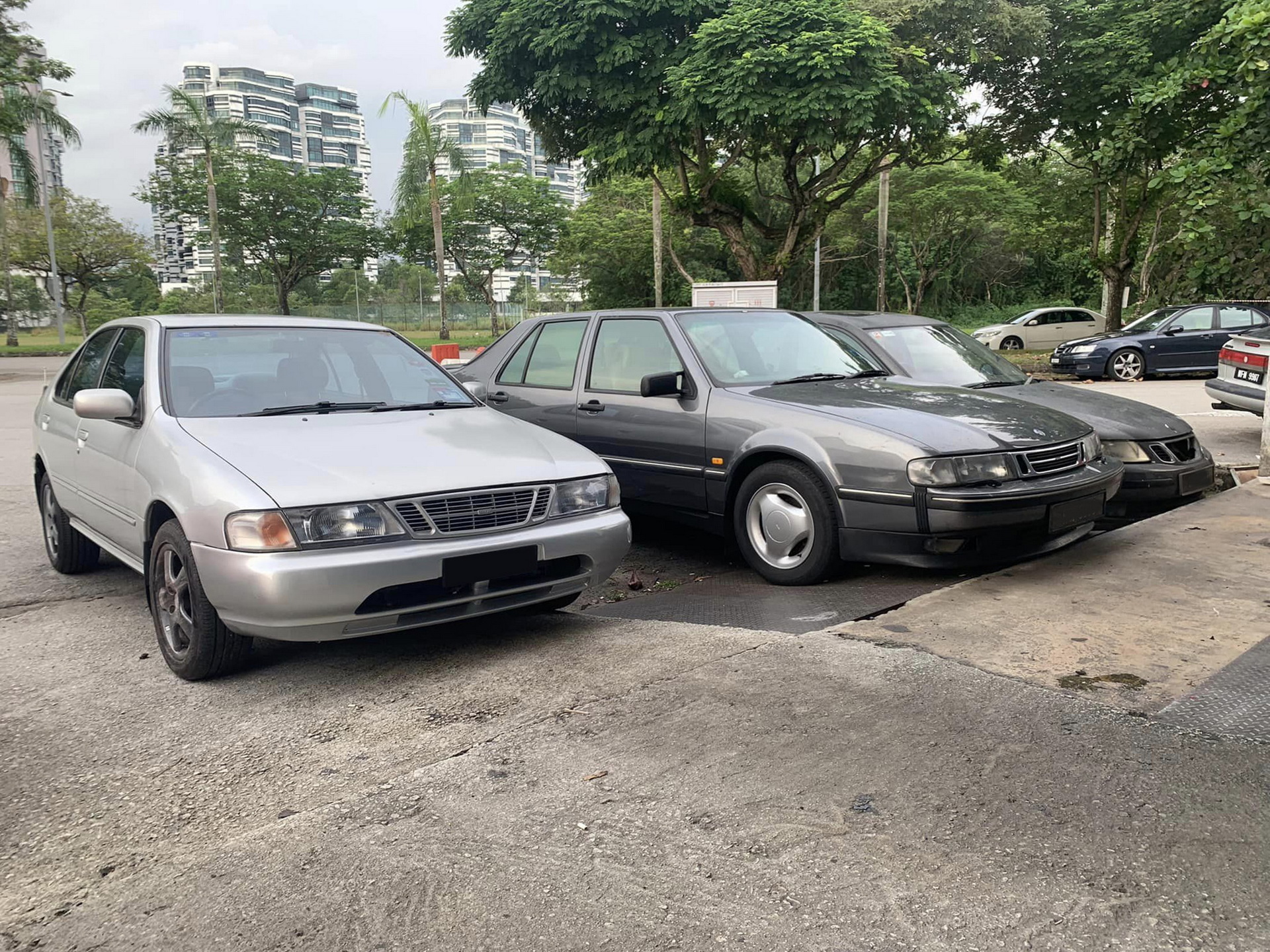 NISAAB - Nissan B14 With Saab Grille (7)