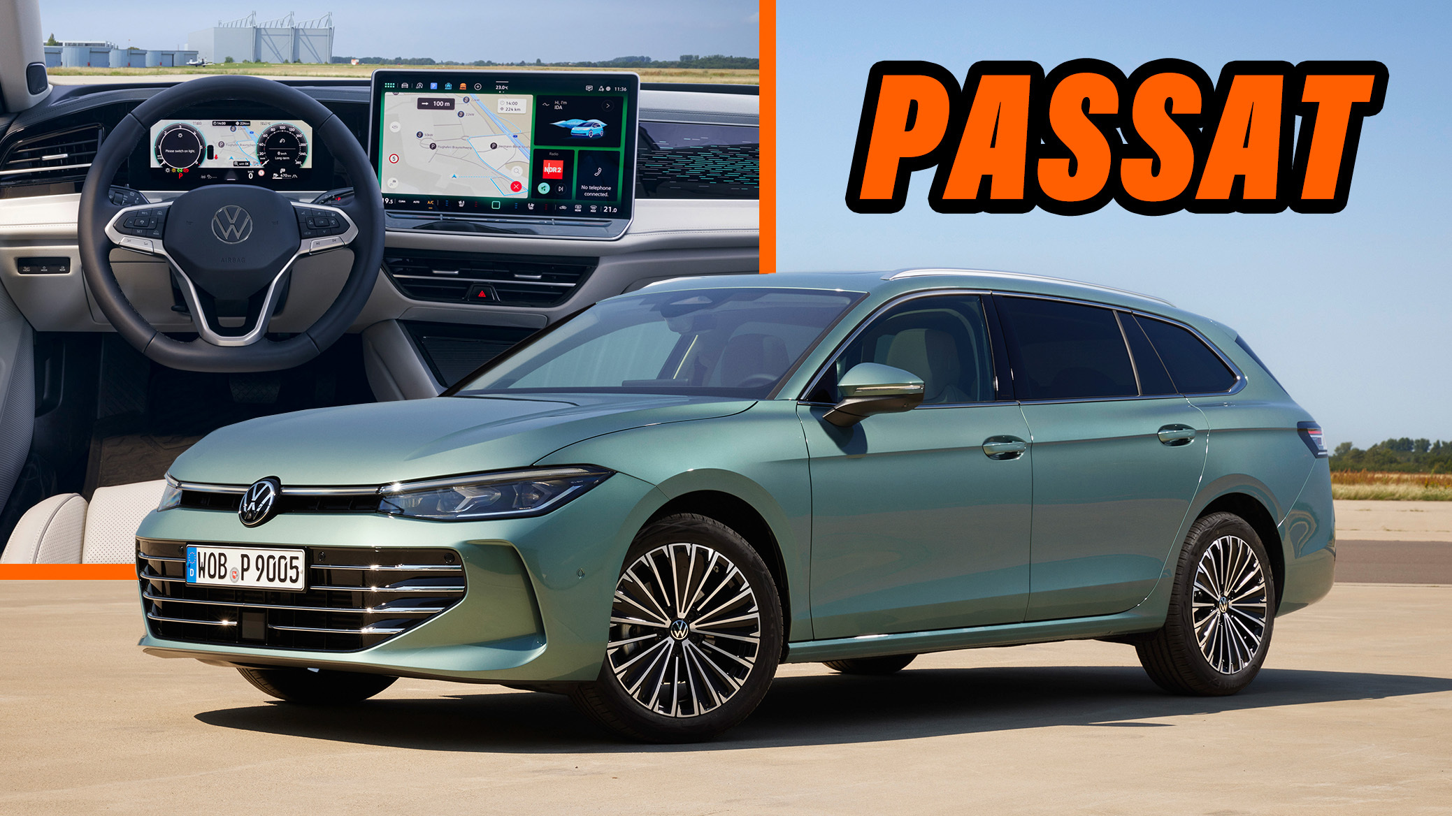 Wagon-Only 2024 Passat Is A Refuge From EVs And SUVs For Europe's