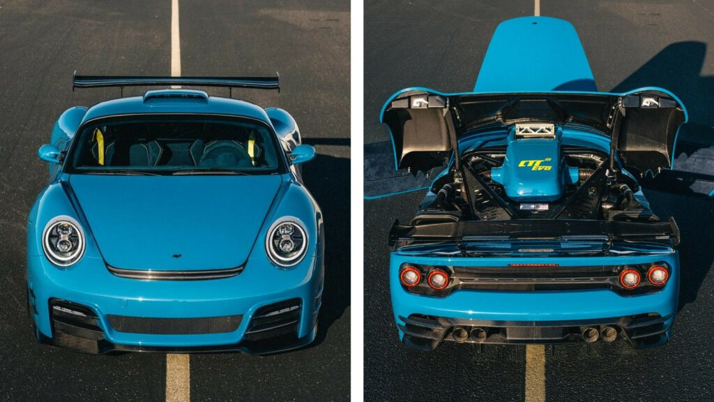  Ruf CTR3 Evo Mid-Engined Supercar Debuts With 789 HP And Porsche Bits