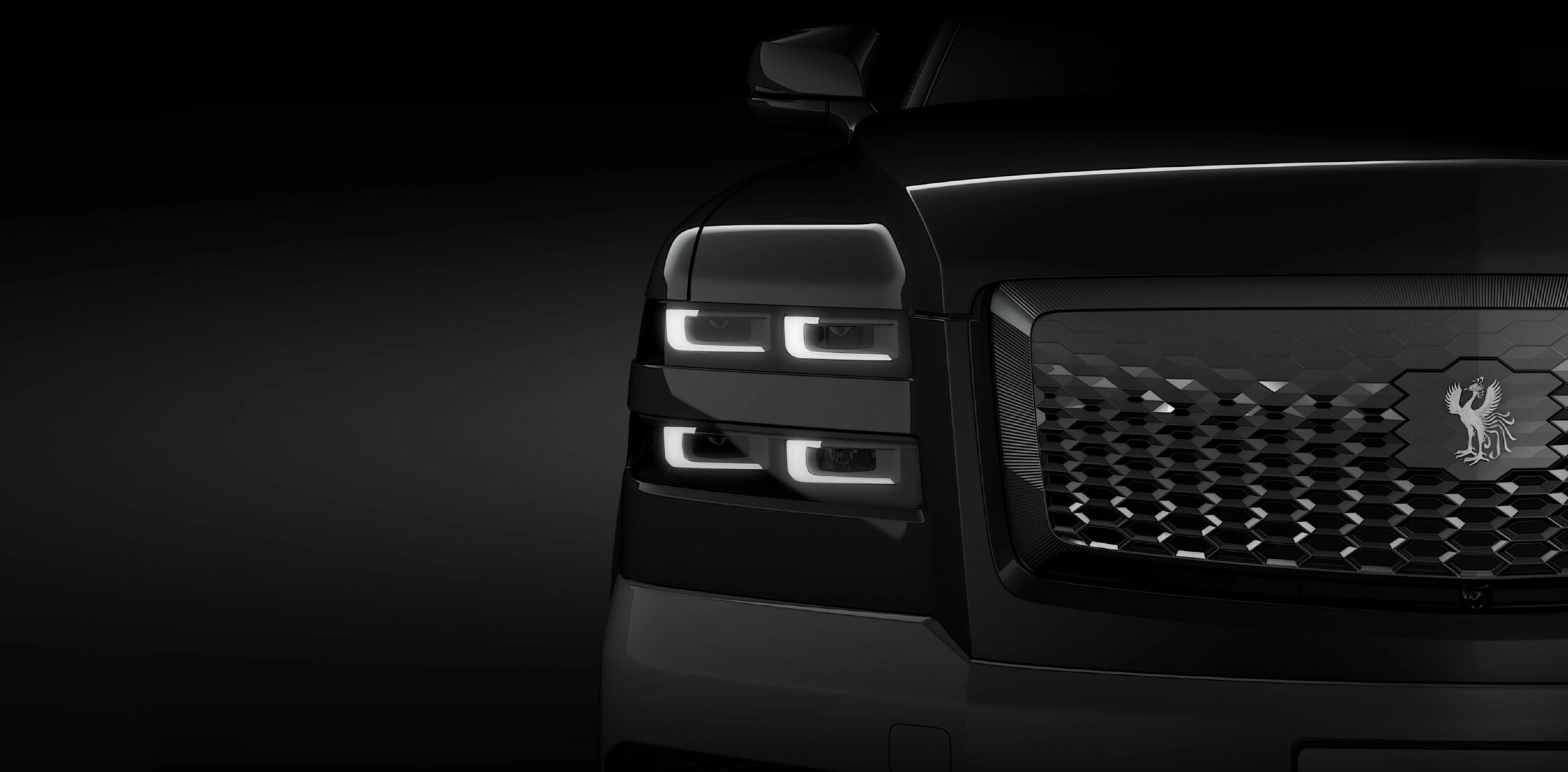 Toyota Century SUV - Front Teaser (1)