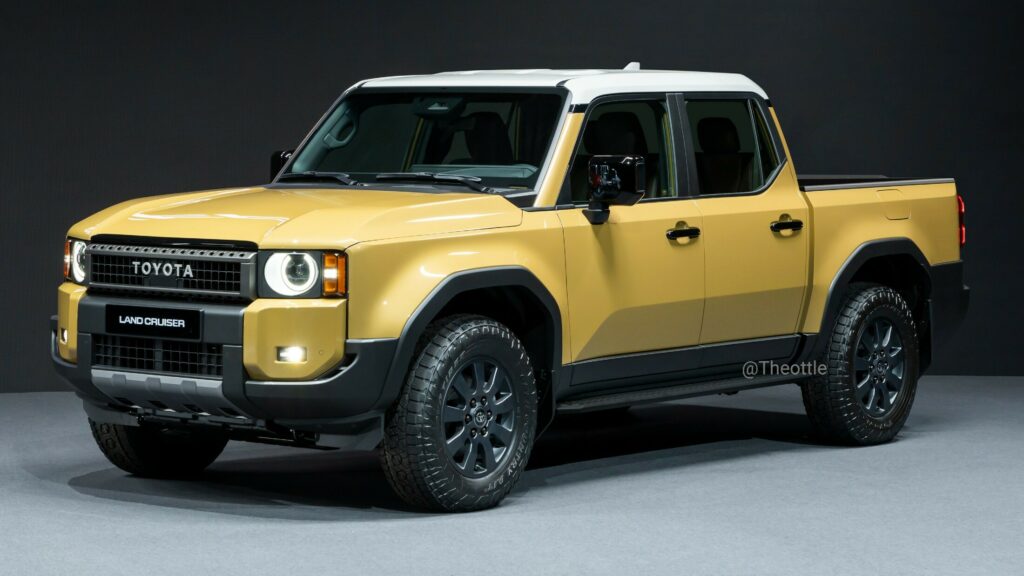  Please Toyota, Make This 2024 Land Cruiser Pickup Render A Reality