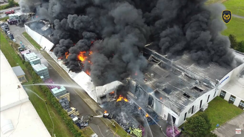  Toyota Forced To Halt Czech Production Due To A Large Fire At Supplier Plant