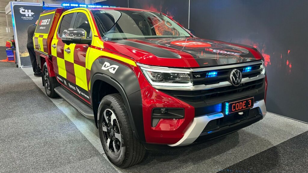  VW Shows Amarok V6 Prototype Designed For Fire And Rescue Crews