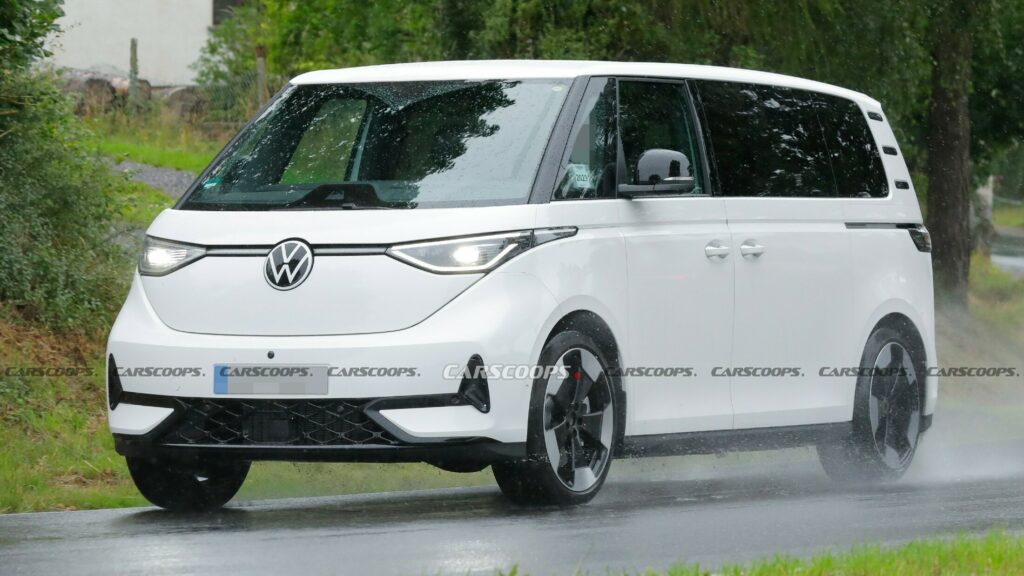  VW ID. Buzz Spied With A Sportier Bumper, Could Be The Hotter GTX