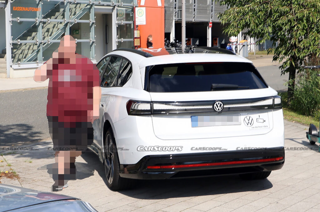 VW ID.7 Tourer Teased As Brand's First All-Electric Wagon