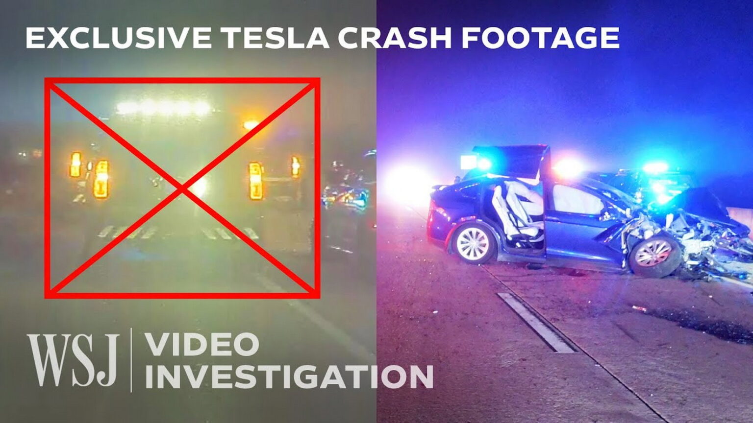 New Footage Shows Tesla On Autopilot Crashing Into Police Car After ...