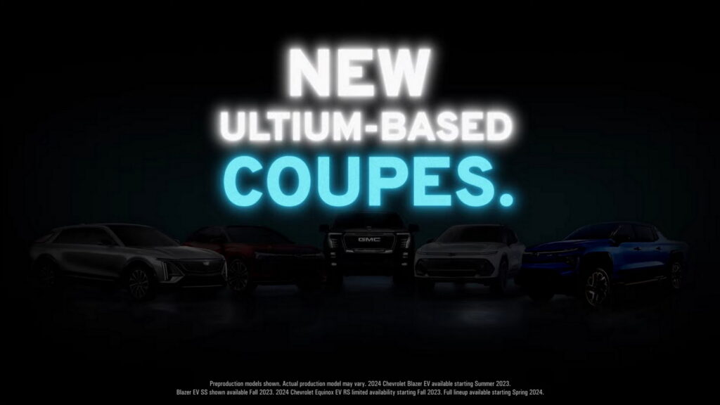  GM Hints At All-Electric, Ultium-Based Coupe With Bidirectional Charging