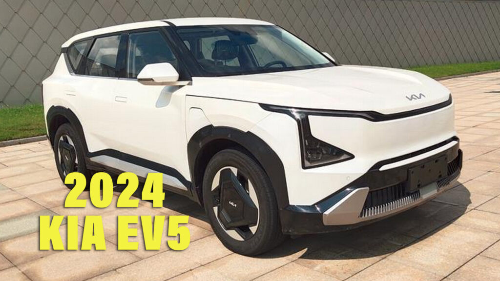  2024 Kia EV5 Electric Compact SUV Revealed In Production Form