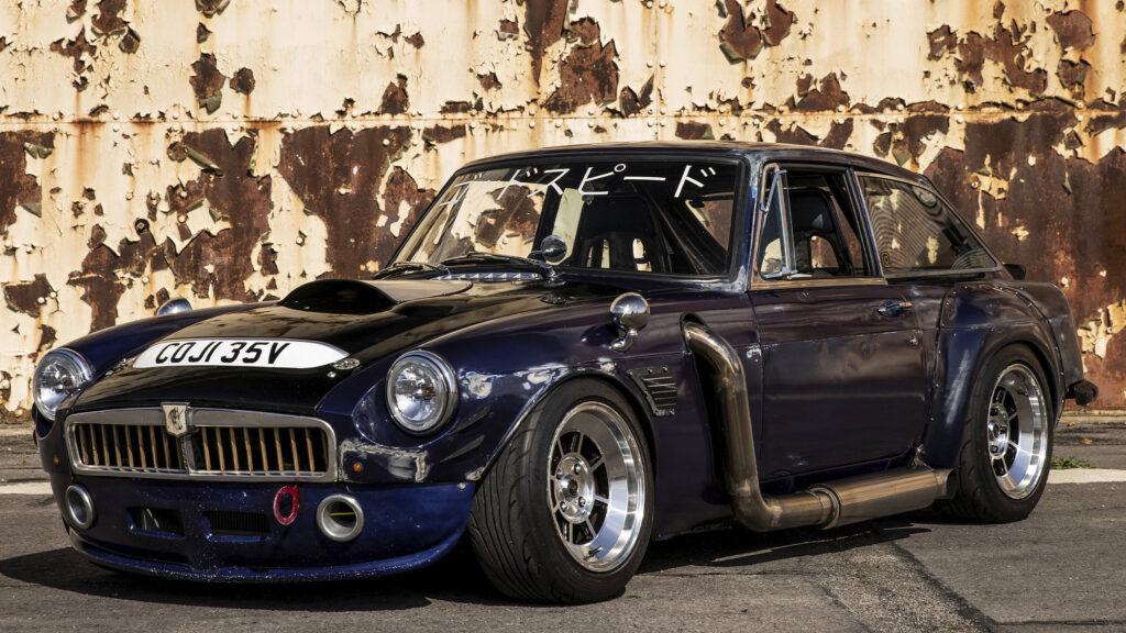 This MGB GT Is A Home-Built Recycled Monster With A 0-60 Time Of 4.2 Seconds