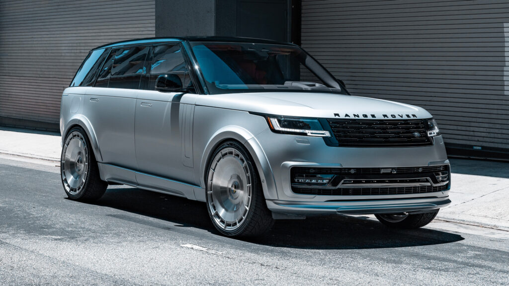  2023 Range Rover From 1016 Industries Is A True Silver Surfer
