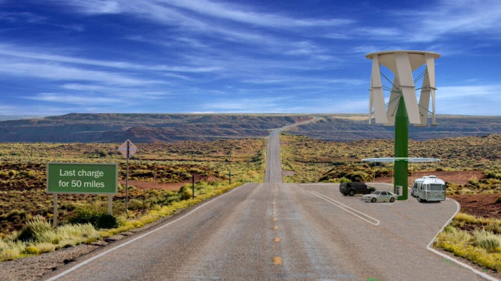  Off-The-Grid, Solar And Wind EV Charger To Make Debut At Detroit Auto Show