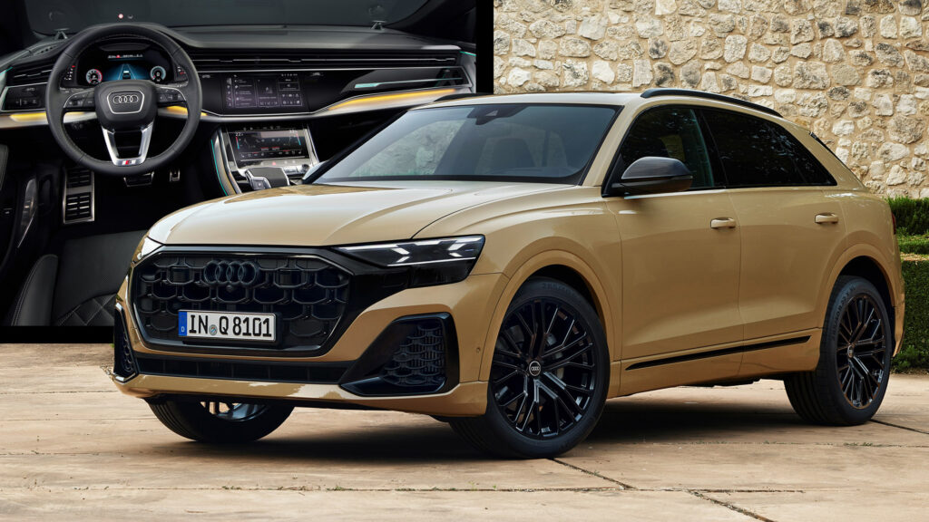  2024 Audi Q8 And SQ8 Facelifts Breaks Cover With High-Tech Lighting Units