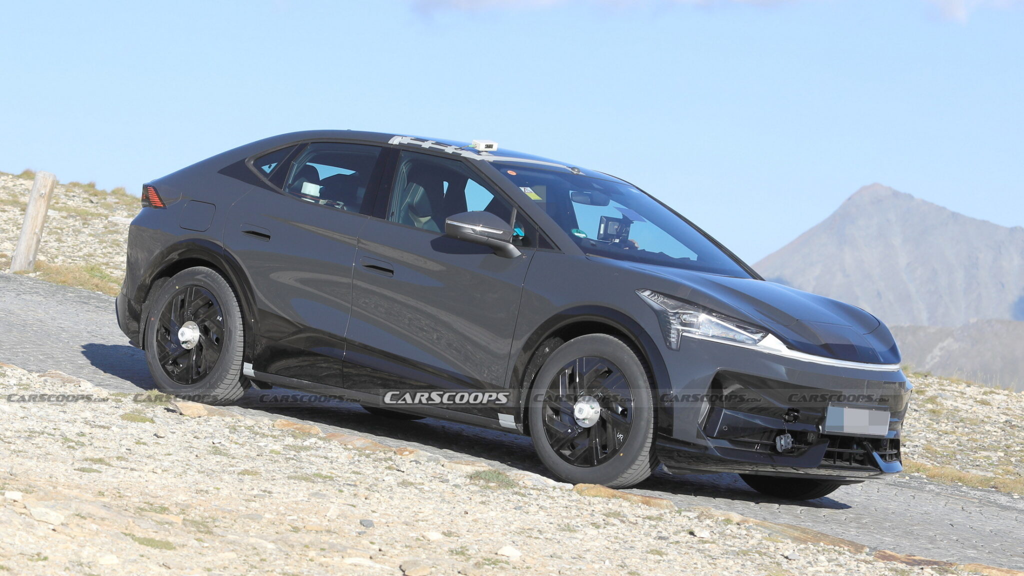  Rebadged Cupra Tavascan For China Spotted Testing 