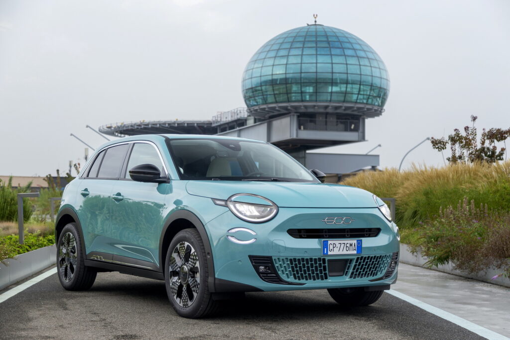  The 2024 Fiat 600 Hybrid Combines A 28 HP Electric Motor With 98 HP 3-Cylinder Engine