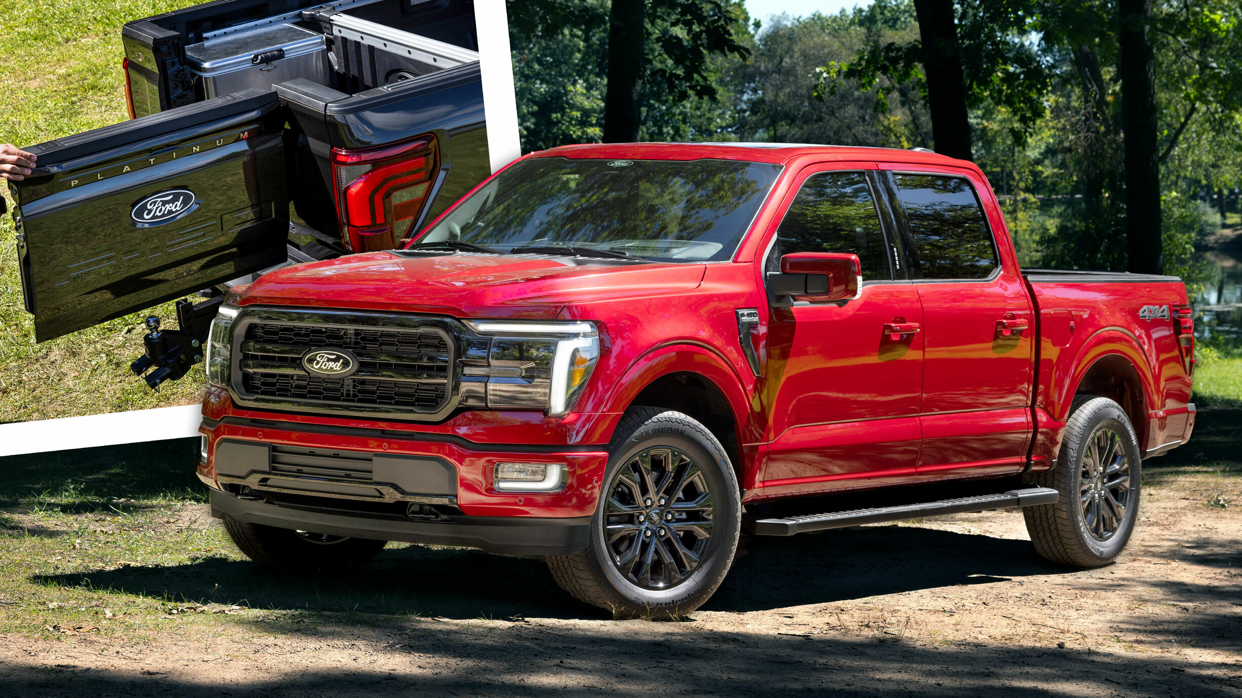 2024 Ford F-150 Refresh Brings New Swinging Tailgate, Cheaper