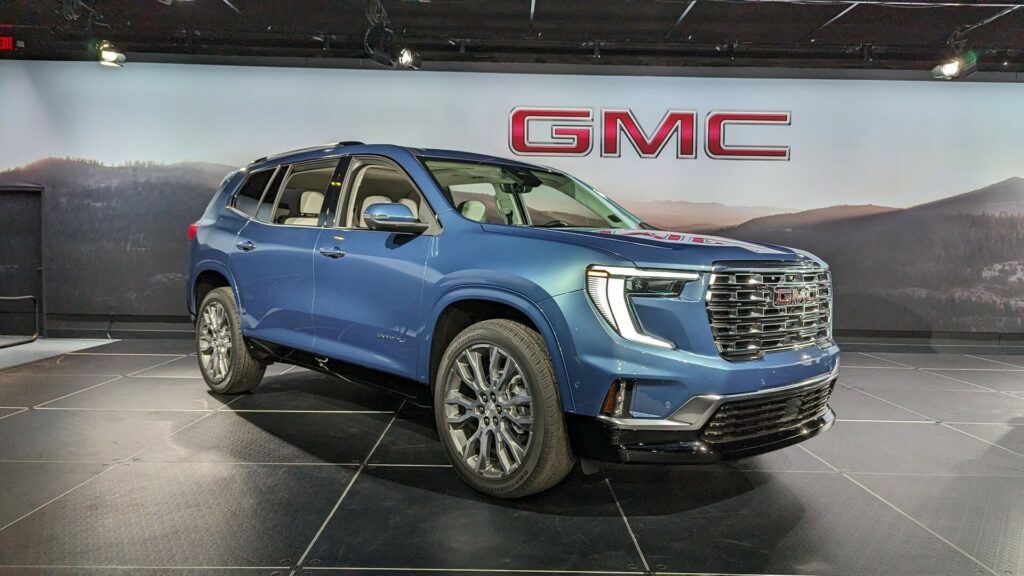 2024 GMC Acadia revealed