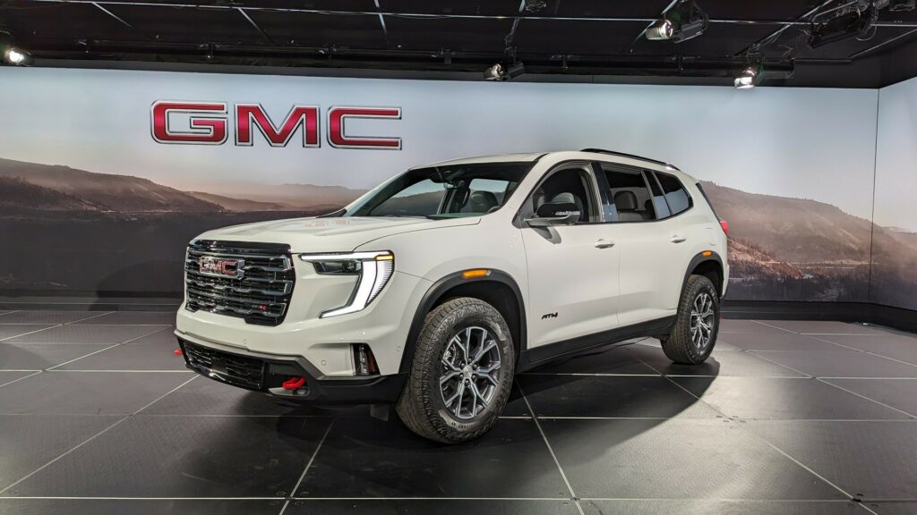 2024 GMC Acadia revealed