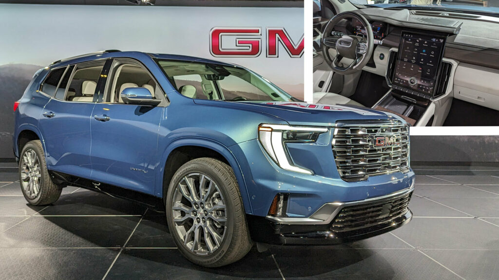  First Look: 2024 GMC Acadia Goes Big On Luxury And Offers Lifted AT4 Trim
