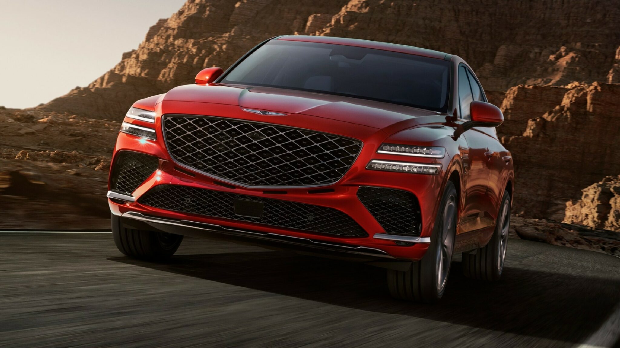 Genesis GV80 Coupe Breaks Cover With Sleeker Shape And 27Inch Display