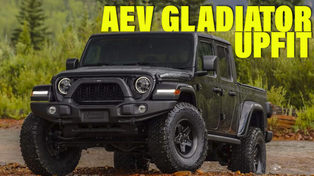  AEV Wants To Turn Your 2024 Jeep Gladiator Into A Trail-Blazing Monster From The Get-Go