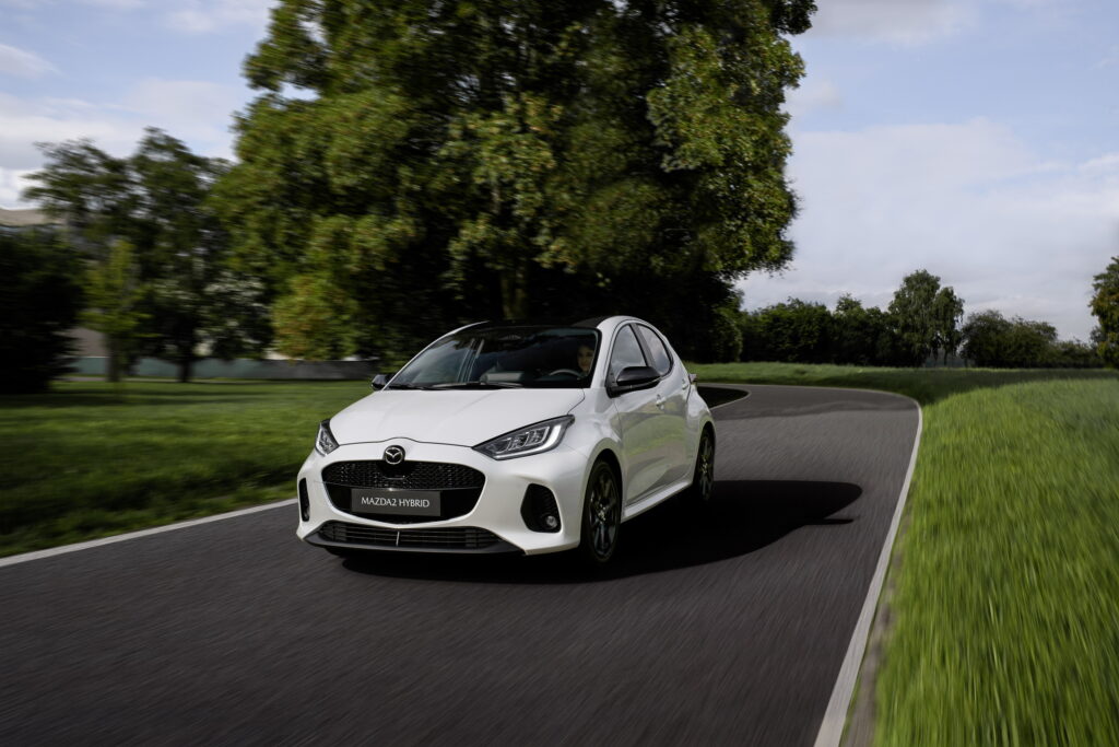 New Mazda 2 Hybrid 2022 is coming to tempt you from the Toyota