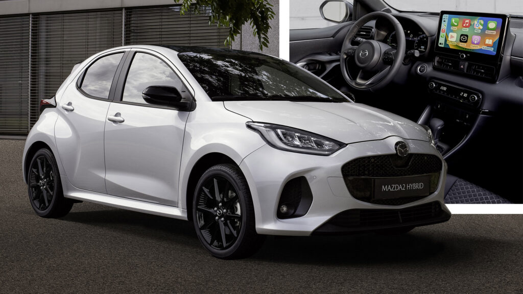  2024 Mazda2 Hybrid Gets A Refresh To Distinguish Itself From Toyota Yaris Twin