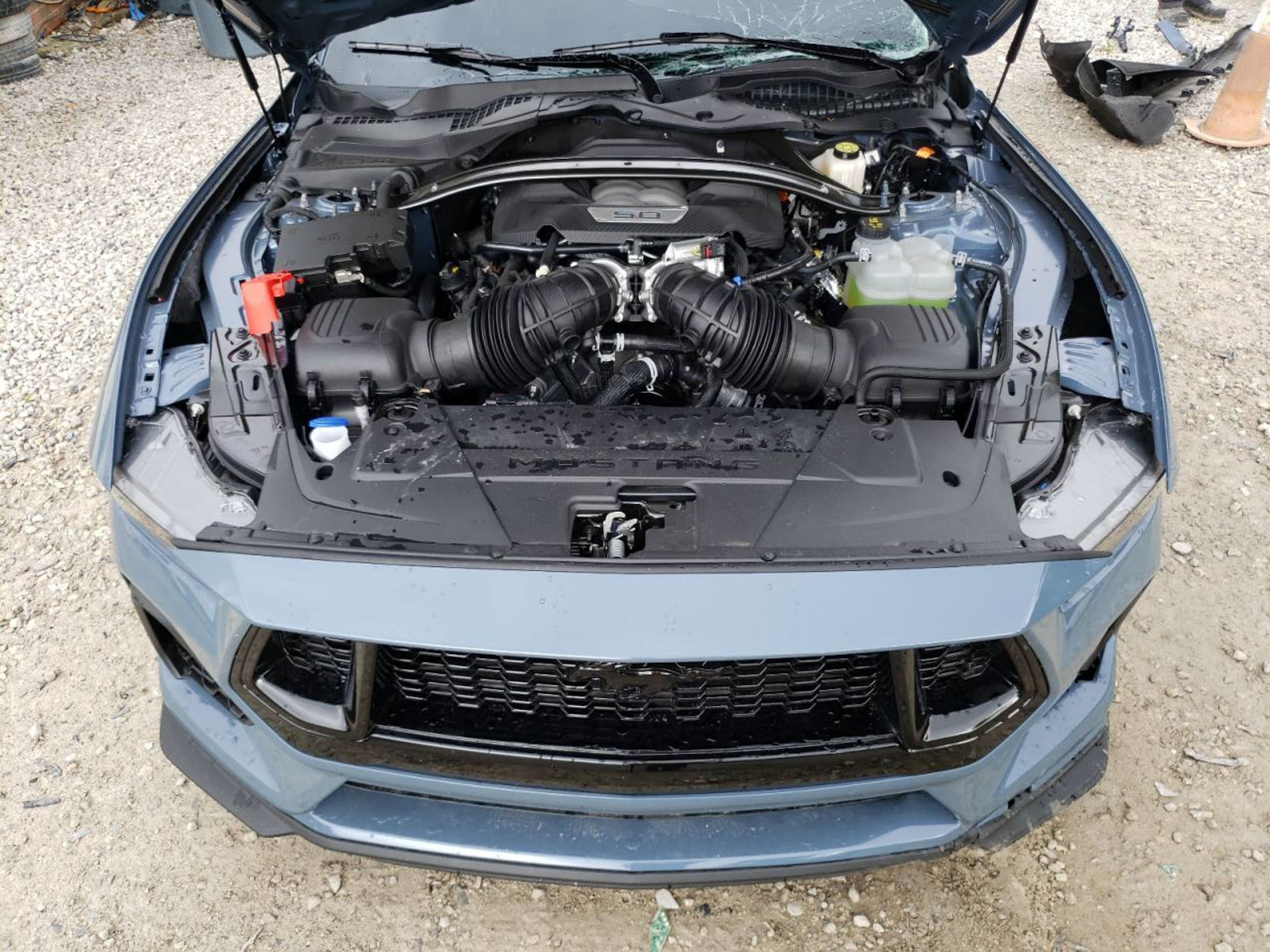 2024 Mustang wreck Copart 00006