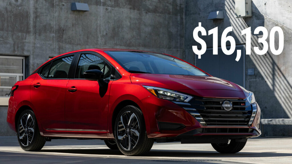  At $16,130, The 2024 Nissan Versa Is America’s Cheapest New Car