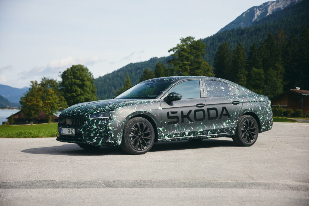 2024 Skoda Superb Hatchback Shows More Of Its Longer And More Aerodynamic  Body