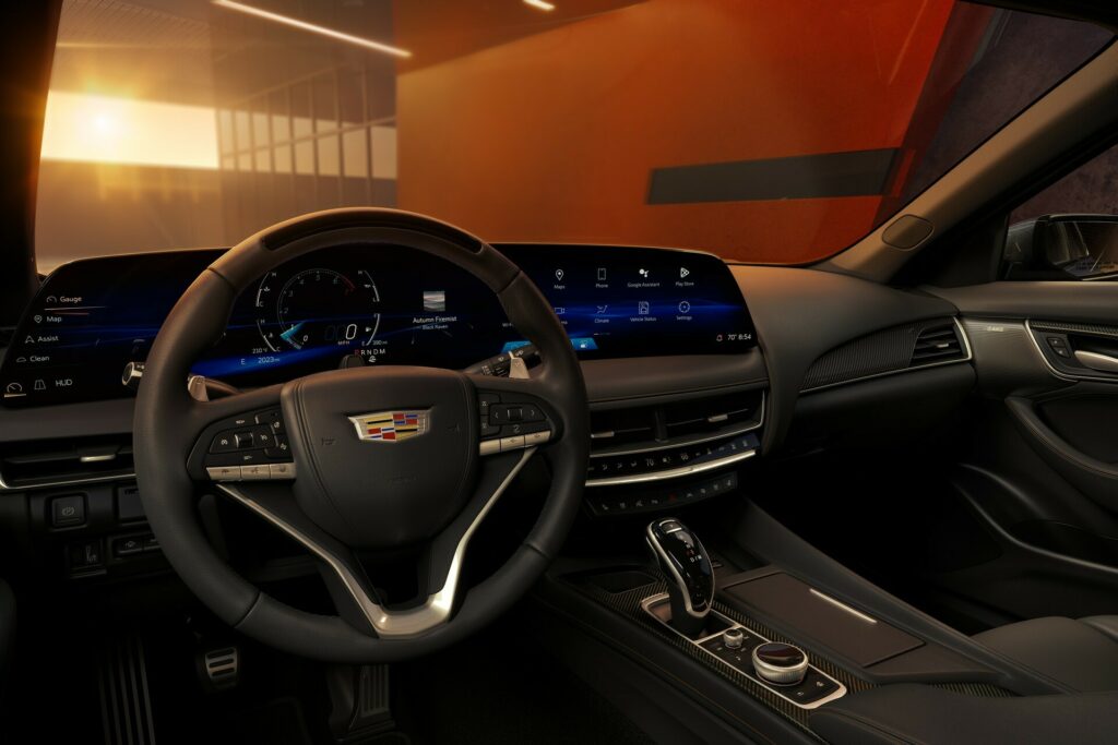  2025 Cadillac CT5 Has Sportier Styling And A New 33-Inch Curved Display