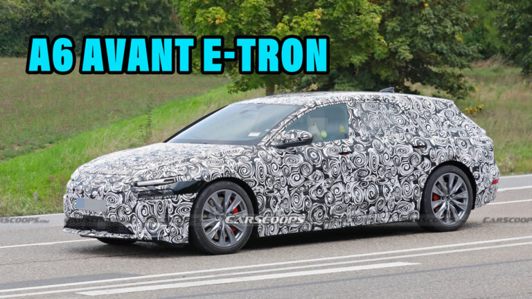 2025 Audi A6 Avant E-Tron Is A BMW i5 Touring Alternative For 4-Ring